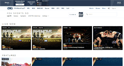 Desktop Screenshot of foxsportsgo.com